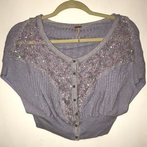 Free People XS lavender colored sweater